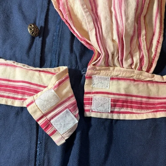 Disney Parks Pirates of the Caribbean Navy Pirate Vest with Red Striped Sash M - Picture 10 of 11